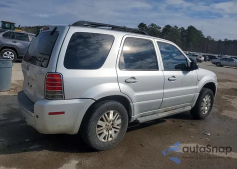 2005 Mercury Mariner z USA, uszkodzony, nr VIN 4M2CU57125DJ28179